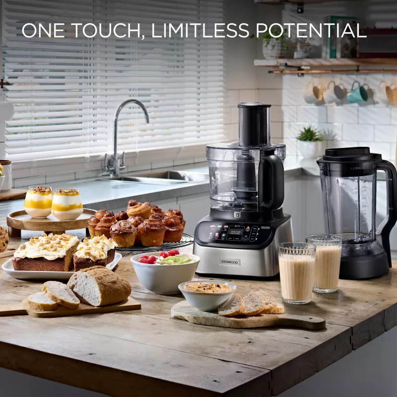 Kenwood FDM73.850SS Keukenmachine 1000 W 3 L Grijs ingebouwde weegschaal