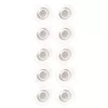 Nobo Glas-whiteboard-magneten ⌀32mm, Bordmagneet, Zilver, Transparant, 32 mm, 32 mm, 9,2 mm, 96 g