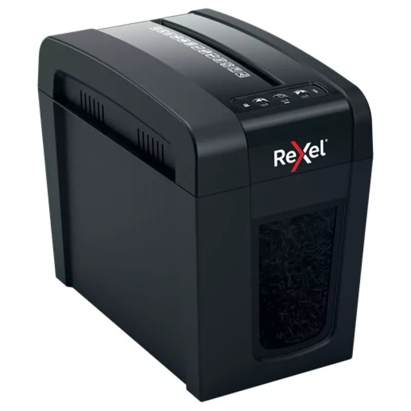Rexel Secure X6-SL Whisper-Shred kruissnippel-papierversnipperaar P4