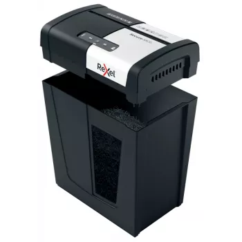 Rexel Secure MC6 Whisper-Shred microsnippel-papierversnipperaar P5, microsnippel, 2 x 15 mm, 18 L, 175 vel, 55 dB, knoppen