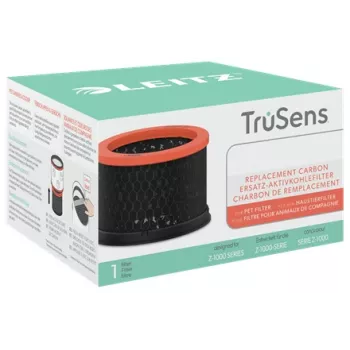Leitz vervangende koolstoffilter voor TruSens Z-1000 Small Pet-filter, 1 stuk