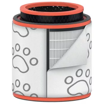 Leitz Pet 3-in-1 HEPA-filtertrommel voor TruSens Z-3000 / Z-3500 grote luchtzuiveraar