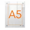 Nobo Premium Plus A5 heldere acryl wandposterframe