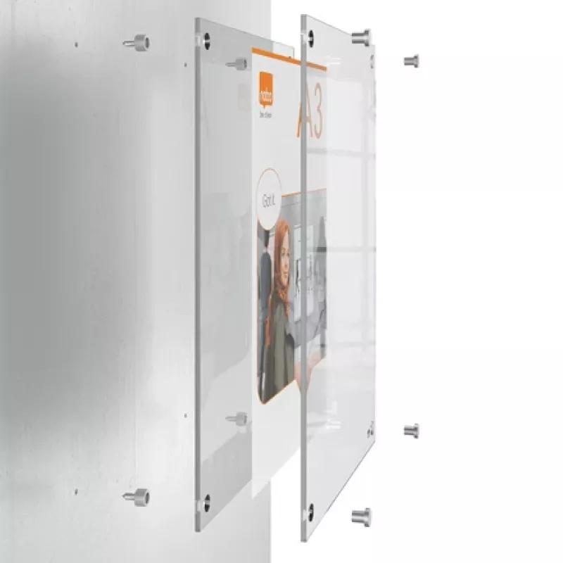 Nobo Premium Plus A5 heldere acryl wandposterframe