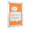 Nobo Premium Plus A4 heldere acryl wandhouder voor verwisselbare posterframes