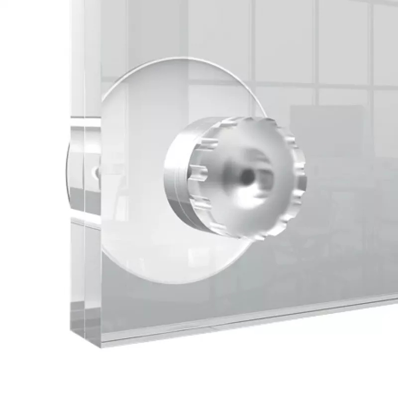 Nobo Premium Plus A4 heldere acryl wandhouder voor verwisselbare posterframes