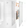 Nobo Premium Plus A4 heldere acryl wandhouder voor verwisselbare posterframes