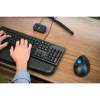 Kensington K63727ES, volledige grootte (100%), bedraad, USB, membraan, QWERTY, zwart