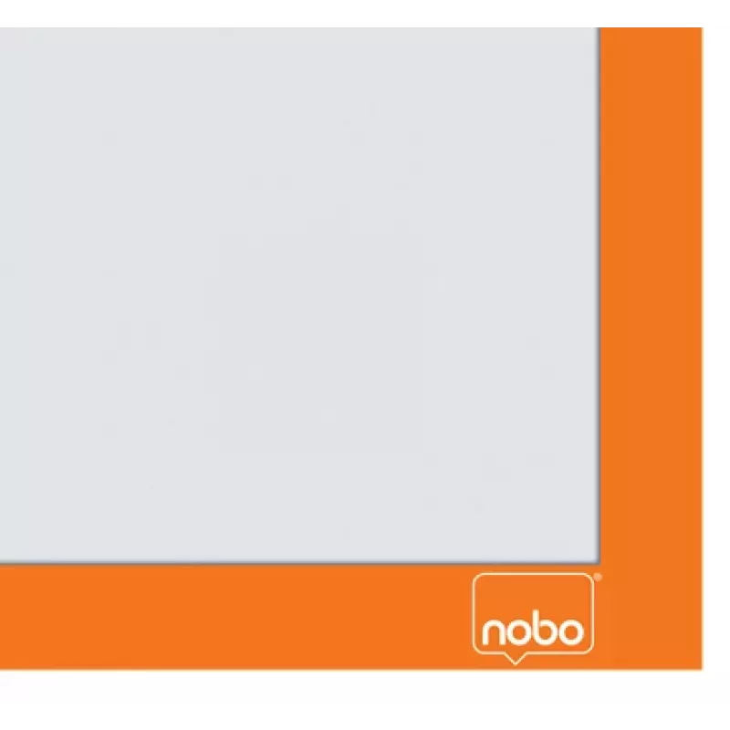 Nobo zelfklevende magnetische posterhouder A4, oranje
