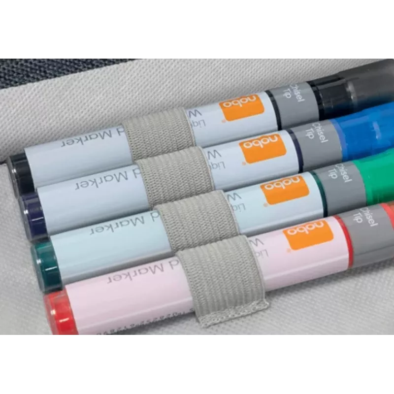 Nobo whiteboard accessoireset tas, accessoireset, meerkleurig, 200 mm, 355 mm, 230 mm, tas