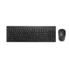 Kensington K75560BE, draadloos, RF draadloos + Bluetooth, membraan, AZERTY, zwart, muis inbegrepen