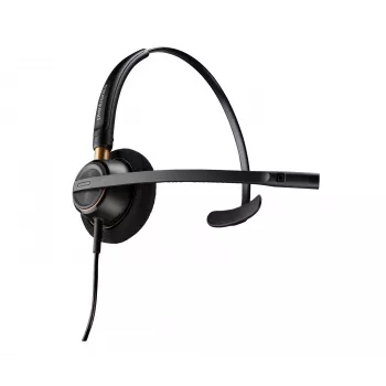 Headset Poly EncorePro 510 monaur bedraad Quick Disconnect zwart