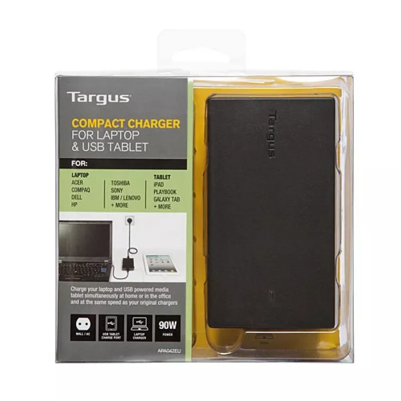 Targus APA042EU voeding zwart