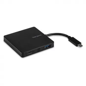Targus ACH924EUZ interface-hub 5000 Mbit/s zwart