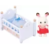 Sylvanian Families chocoladekonijn-babyset (babybed), 3 jaar, veelkleurig, polystyreen, kunststof