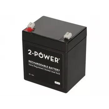 2-Power 2P5-12 UPS-batterij lood-zuur (VRLA) 12 V 5 Ah