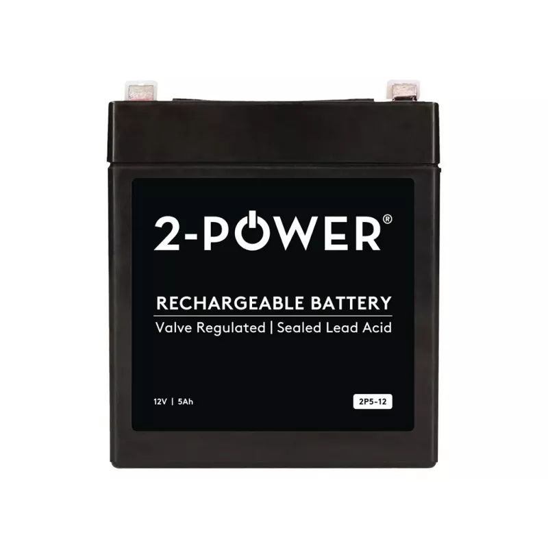 2-Power 2P5-12 UPS-batterij lood-zuur (VRLA) 12 V 5 Ah