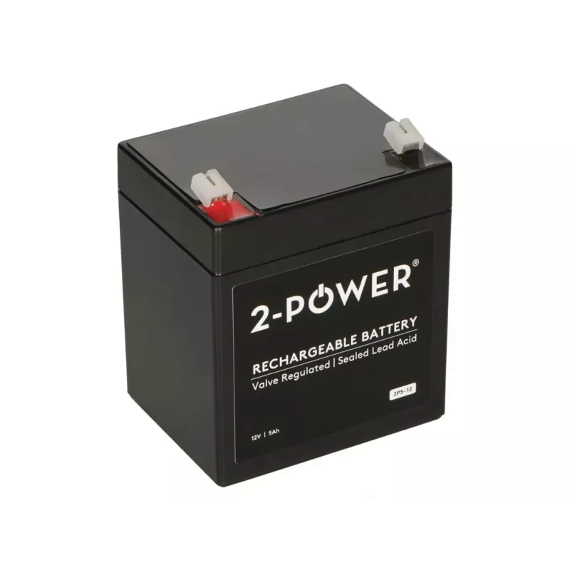 2-Power 2P5-12 UPS-batterij lood-zuur (VRLA) 12 V 5 Ah