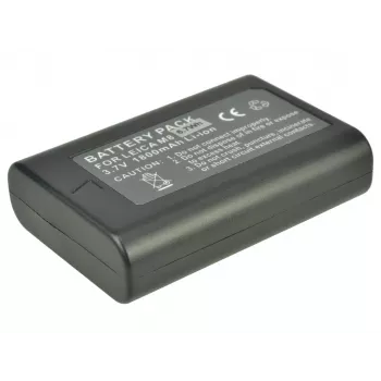 2-Power digitale camera-accu 3,7 V 1600 mAh, 1600 mAh, 3,7 V, lithium-ion (Li-Ion)