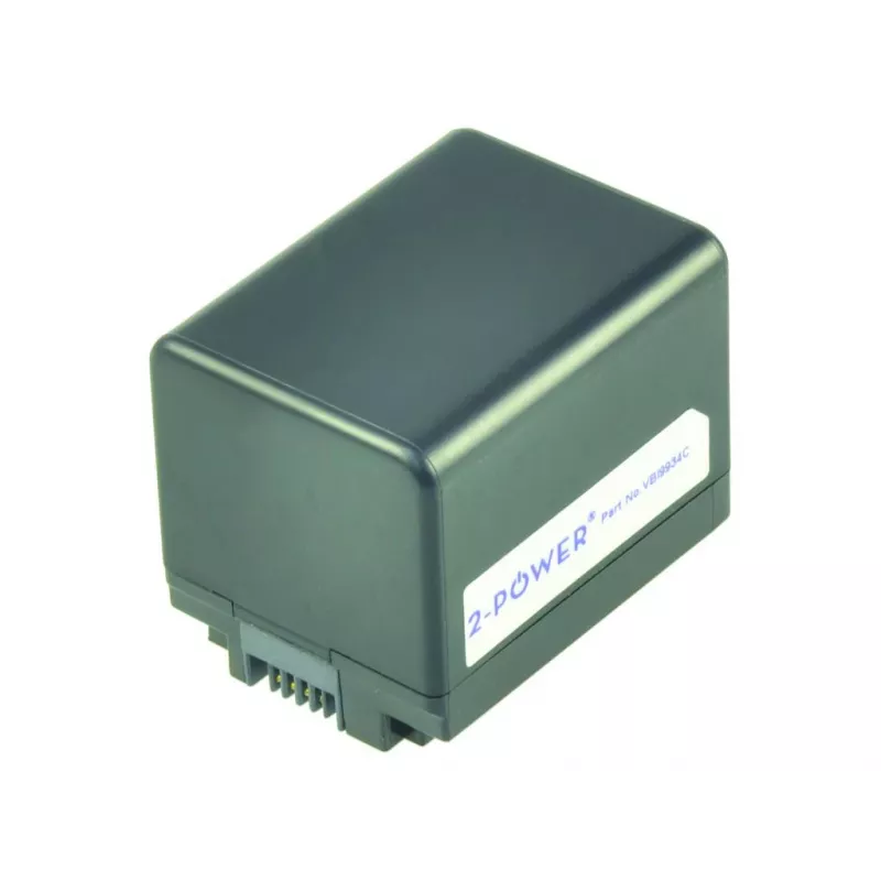 2-Power camcorderaccu 3,6V 2400mAh, 2400 mAh, 3,6 V, lithium-ion (Li-Ion)