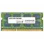 2-Power 4 GB MultiSpeed 1066/1333/1600 MHz SoDIMM geheugen, 4 GB, 1 x 4 GB, DDR3L, 1600 MHz, 204-pins SO-DIMM, groen