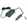 2-Power DC autoadapter 12V 3A 36W, 12 V, 36 W, 12 V, 3 A, zwart, groen, 51 mm