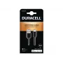 Duracell Sync-/laadkabel 2 meter zwart, 2 m, USB A, Lightning, 2.0, zwart
