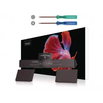 2-Power 11,21 V 6600 mAh Li-Polymeer laptopaccu, accu, Apple MacBook Pro 13 inch A1425 (eind 2012 EMC2557, begin 2013 EMC2672)