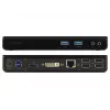 2-Power USB 3.0 dual display dockingstation, docking, 3,5 mm, USB Type-A, USB Type-B, 10,100,1000 Mbit/s, zwart, 5 Gbit/s