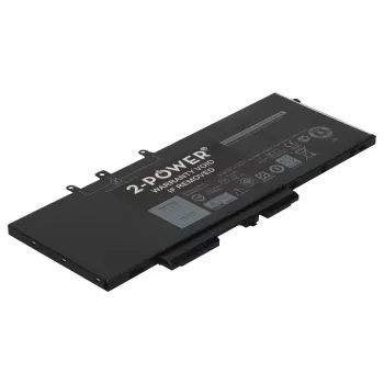 2-Power 7,6 V, 4 cellen, 68 Wh laptopaccu – vervangt GJKNX, accu