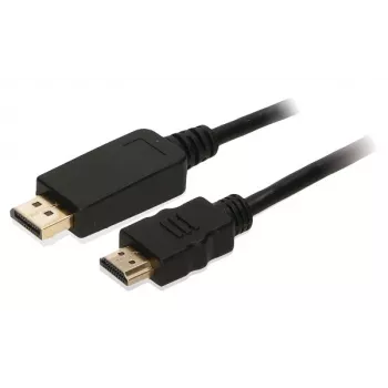 2-Power CAB0039A videokabel-adapter 2 m DisplayPort HDMI Type-A (standaard) zwart