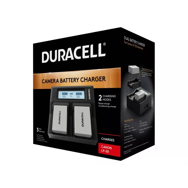 Duracell DRC6104 batterijoplader