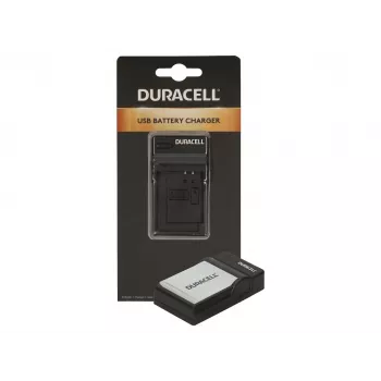 Duracell digitale camera-accuoplader, USB, oplader voor binnen, Canon NB-4L, NB-5L, zwart, 5 V, 5 V