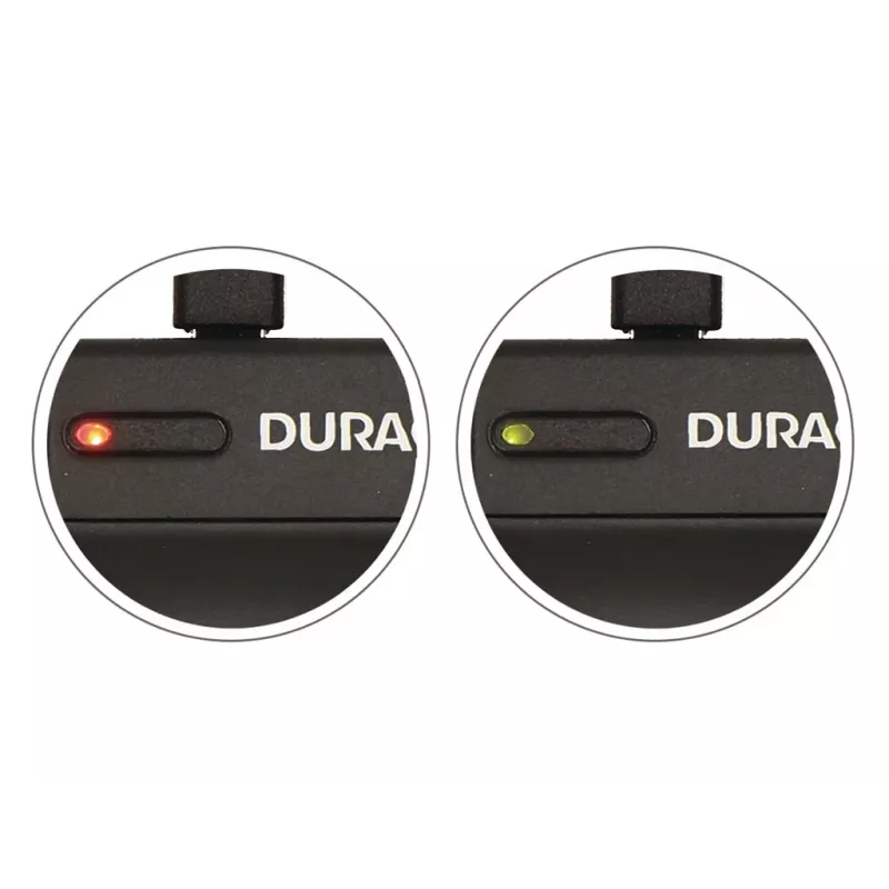Duracell digitale camera-oplader, USB, oplader voor binnen, Panasonic CGA-S005, S007, S008, zwart, 5 V, 5 V
