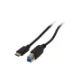 2-Power CAB5014A USB-kabel 1 m USB-C USB-B zwart