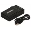 Duracell digitale camera-accuoplader, USB, oplader voor binnen, GoPro Hero 4, zwart, 5 V, 5 V