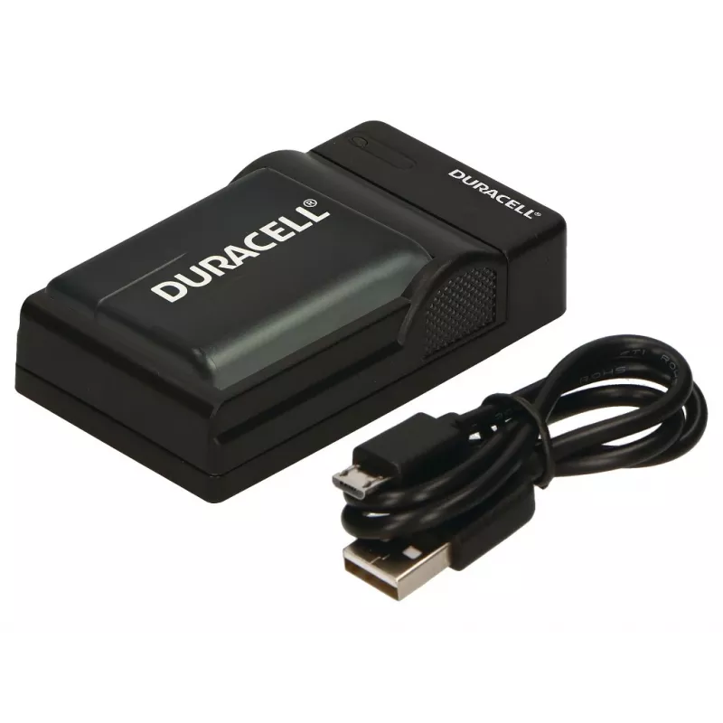 Duracell digitale camera-oplader, USB, accuoplader voor binnen, zwart, 5 V, 5 V, 5 V