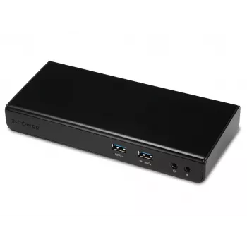2-Power DOC0110A laptop-dockingstation/poortreplicator bedraad USB 3.2 Gen 1 (3.1 Gen 1) Type-B zwart