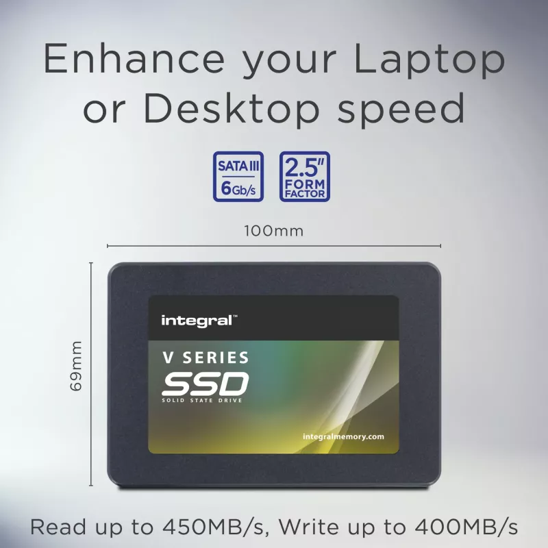 Integral 240 GB SSD 2,5 inch SATA 3 R-450 MB/s W-400 MB/s TBW 75 V SERIE 2