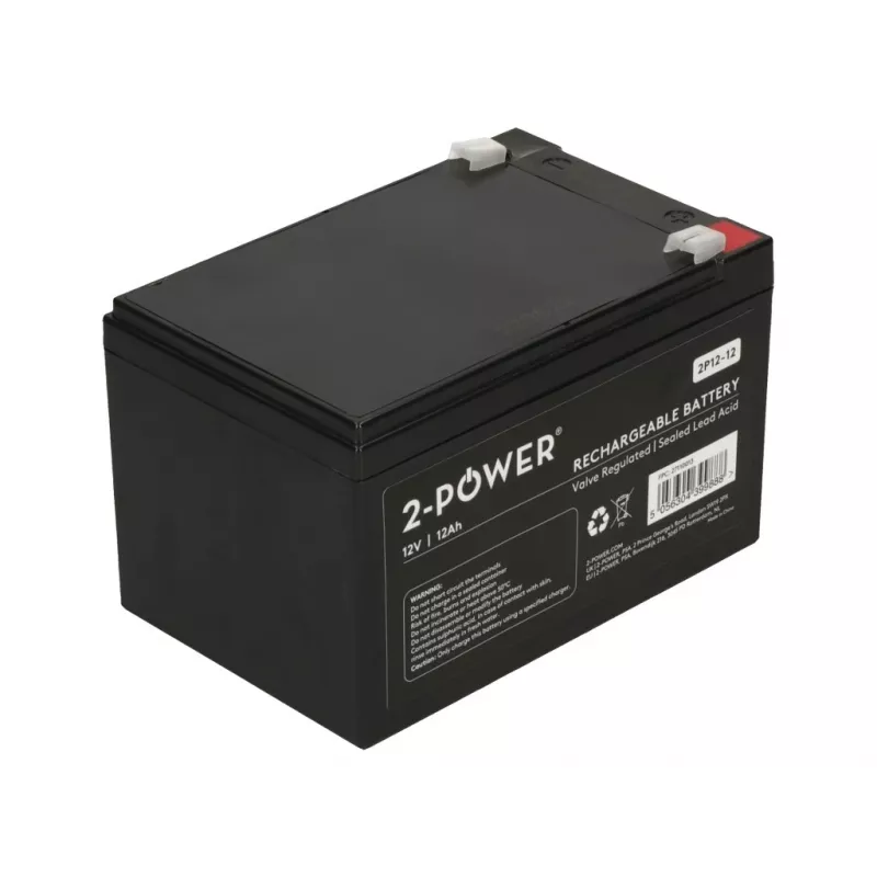 2-Power 2P12-12 UPS-batterij 12 V