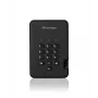 iStorage diskAshur² SSD 128GB zwart | Veilige draagbare solid-state-schijf | AES-XTS 256-bits hardwareversleuteling | PIN-beveiligd | Besturingssysteem- en platformonafhankelijk | TAA-conform | Bescherming tegen brute-force-aanvallen | Stof-/waterbestendig