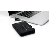 iStorage diskAshur² SSD 128GB zwart | Veilige draagbare solid-state-schijf | AES-XTS 256-bits hardwareversleuteling | PIN-beveiligd | Besturingssysteem- en platformonafhankelijk | TAA-conform | Bescherming tegen brute-force-aanvallen | Stof-/waterbestendig