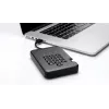 iStorage diskAshur PRO² SSD 256GB | Veilige draagbare solid-state-drive | FIPS 140-2 Level 2, NCSC CPA, NLNCSA BSPA & NATO Restricted | AES-XTS 256-bits hardwareversleuteling | PIN-beveiligd | Besturingssysteem- en platformonafhankelijk | AVG, TAA-conform | Brute-force-beveiliging | Stof-/waterbestendig