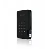iStorage diskAshur² HDD 4TB zwart | Veilige draagbare schijf | AES-XTS 256-bits hardwareversleuteling | PIN-beveiligd | Besturingssysteem- en platformonafhankelijk | TAA-conform | Bescherming tegen brute-force-aanvallen | Stof-/waterbestendig