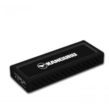 iStorage Kanguru UltraLock Superspeed+ USB-C M.2 NVMe externe SSD 2 TB | Veilige draagbare solid-state-drive | Fysieke schrijfbeveiligingsschakelaar | Veilige firmware | TAA-conform |