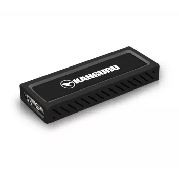 iStorage Kanguru UltraLock Superspeed+ USB-C M.2 NVMe externe SSD 2 TB | Veilige draagbare solid-state-drive | Fysieke schrijfbeveiligingsschakelaar | Veilige firmware | TAA-conform |