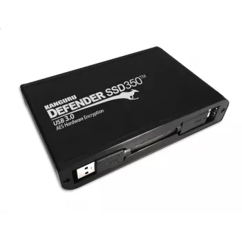 iStorage Kanguru Defender SSD350 2 TB | FIPS 140-2 gecertificeerd | Hardwareversleutelde solid-state-drive | 2,5 inch extern | SATA (SATA/600) | TAA-conform