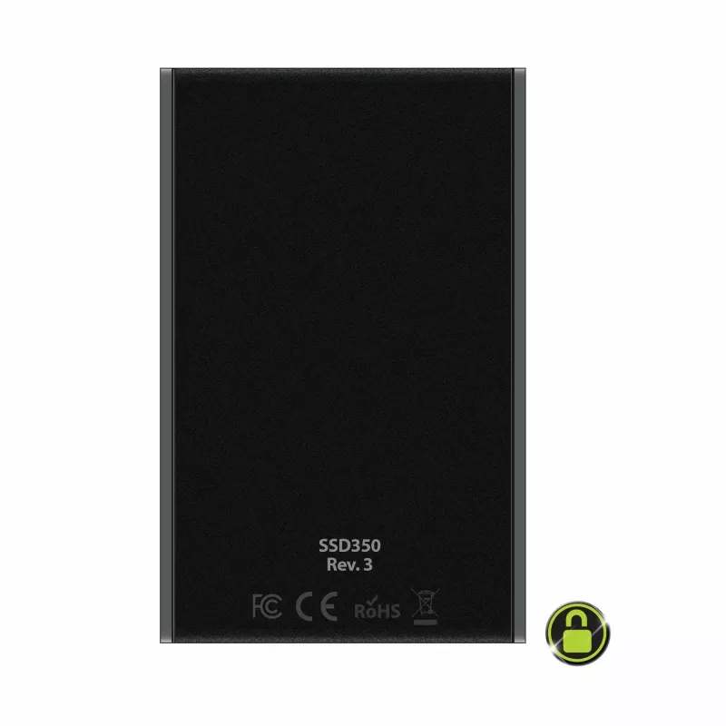 iStorage Kanguru Defender SSD350 2 TB | FIPS 140-2 gecertificeerd | Hardwareversleutelde solid-state-drive | 2,5 inch extern | SATA (SATA/600) | TAA-conform