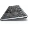 DELL Pro Plus compact toetsenbord - KB740 - Belgisch (AZERTY), full-size (100%), draadloos, RF Wireless + Bluetooth, schakelaar met schaarmechanisme, AZERTY, grijs, zwart