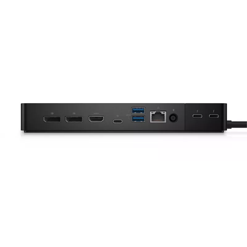 DELL Thunderbolt™ Dock – WD22TB4, docking, Thunderbolt, 10,100,1000 Mbit/s, zwart, 5120 x 2880 pixels, DC
